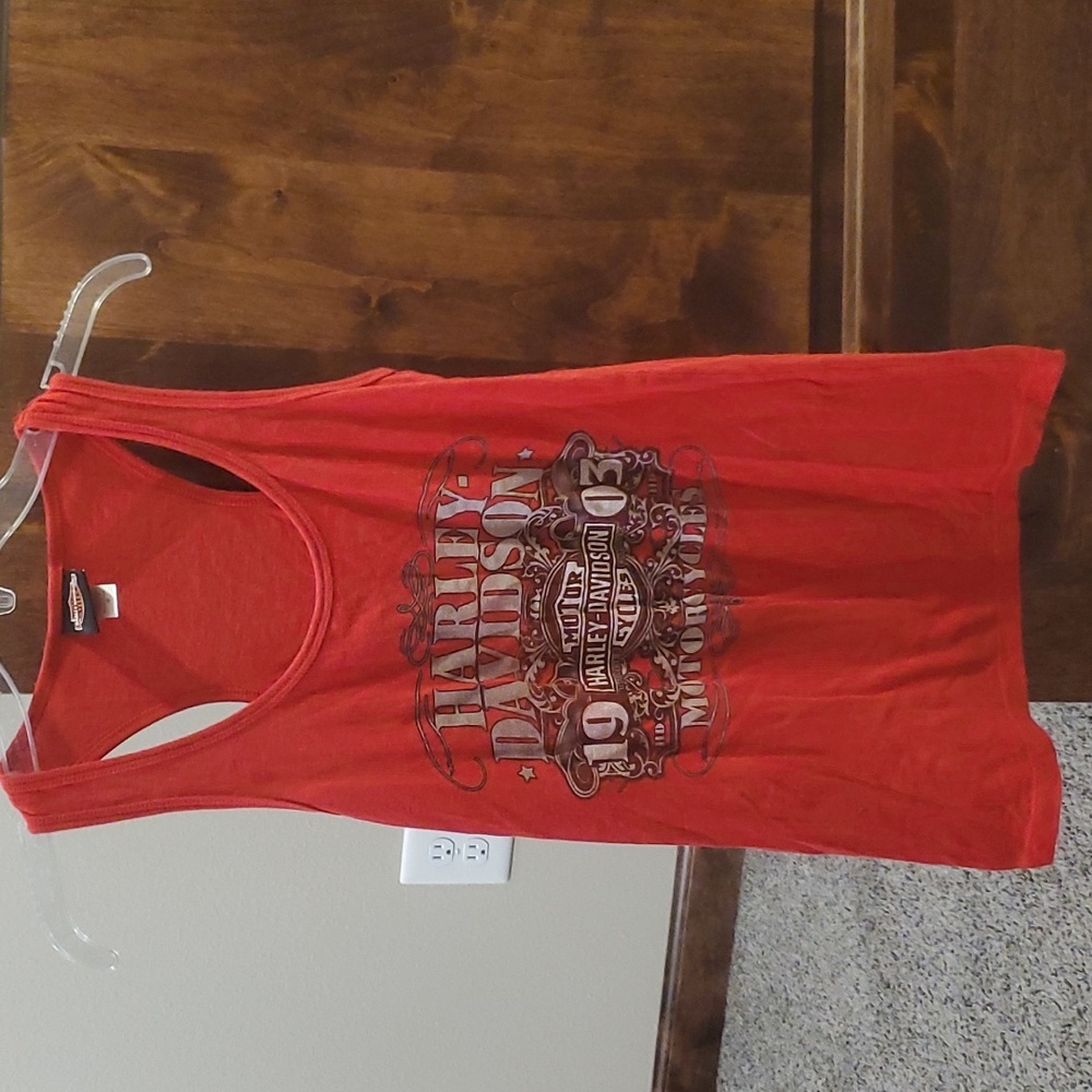 HARLEY DAVIDSON Ladies medium tanktop EUC!